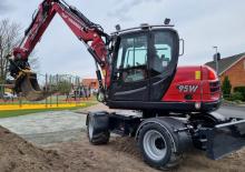 Wheel Excavators Yanmar B95W MB 