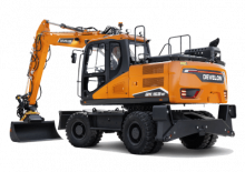 Wheel Excavators Develon DX160W-7 