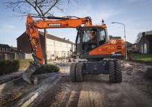 Wheel Excavators Doosan DX165W-5