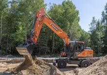 Wheel Excavators Develon DX210W-7 