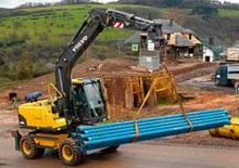 Wheel Excavators Volvo EW140C