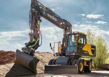 Wheel Excavators Volvo EW220E