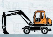 Wheel Excavators Volvo EW55