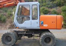 Wheel Excavators Hitachi EX 100 WD-2