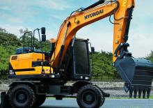 Wheel Excavators Hyundai HW140