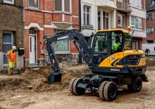 Wheel Excavators Hyundai HW65AH
