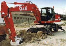 Wheel Excavators O&K MH 6