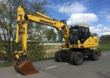 Wheel Excavators Komatsu PW160-7