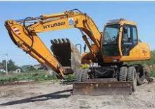Wheel Excavators Hyundai R 130 W 3