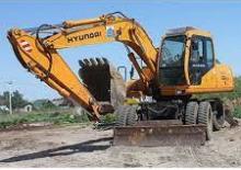 Wheel Excavators Hyundai R 130W-2