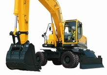 Wheel Excavators Hyundai R 210 W 9