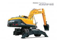 Wheel Excavators Hyundai R210W-9S
