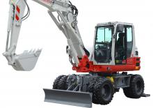 Wheel Excavators Takeuchi TB 395W