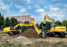 Wheel Excavators New Holland WE 170 Compact