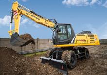 Wheel Excavators New Holland WE210B pro