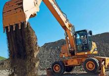 Wheel Excavators Case WX 185 S-3