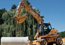 Wheel Excavators Case WX145 S-3