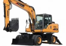 Wheel Excavators Yuchai YC160W