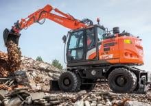 Wheel Excavators Hitachi ZX175W-7
