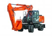 Wheel Excavators Hitachi ZX190W-6