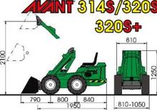 Wheel Loaders Avant Tecno 314