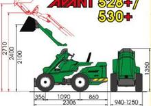 Wheel Loaders Avant Tecno 530+