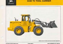 Wheel Loaders John Deere Construction 544 E TC