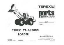 Wheel Loaders Terex 72-61/80 C