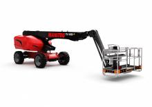 Wheeled Telescopic Boom Lifts Manitou TJ65+ 