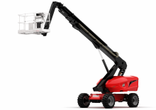 Wheeled Telescopic Boom Lifts Manitou TJ65 