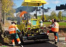 Wheeled Asphalt Pavers Ammann AFW 270 E/G
