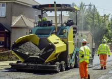 Wheeled Asphalt Pavers Ammann AFW 700-3