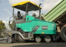 Wheeled Asphalt Pavers Vögele Super 1804