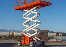 Wheeled scissor lifts Snorkel S9043RT