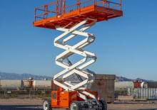 Wheeled scissor lifts Snorkel S9053RT