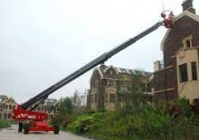 Wheeled Telescopic Boom Lifts Mantall HT-330