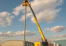 Wheeled Telescopic Boom Lifts Haulotte HT46 RTJ O