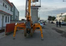 Wheeled Telescopic Boom Lifts Easy Lift R260WBA 