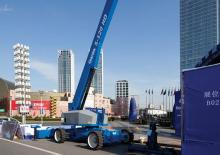 Wheeled Telescopic Boom Lifts Genie S-120 HD