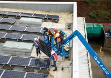 Wheeled Telescopic Boom Lifts Genie S-45 XC