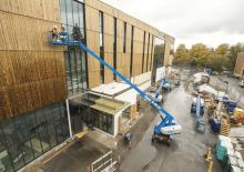 Wheeled Telescopic Boom Lifts Genie S-65 XC