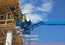 Wheeled Telescopic Boom Lifts Genie S-80 XC