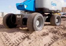 Wheeled Telescopic Boom Lifts Genie S-85 HF