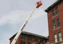 Wheeled Telescopic Boom Lifts Snorkel TB120