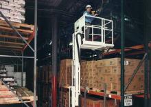 Single Vertical Mast Boom Lifts Lift-A-Loft AMV36-23