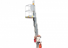 Single Vertical Mast Boom Lifts Dingli AWP12-1000 