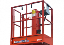 Single Vertical Mast Boom Lifts Bravi Leonardo HD