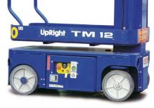 Single Vertical Mast Boom Lifts UpRight TM 12