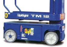 Single Vertical Mast Boom Lifts UpRight TM 12