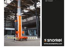 Single Vertical Mast Boom Lifts Snorkel UL40